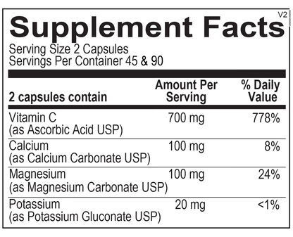 Dr. M's supplements: Boosted Buffered C