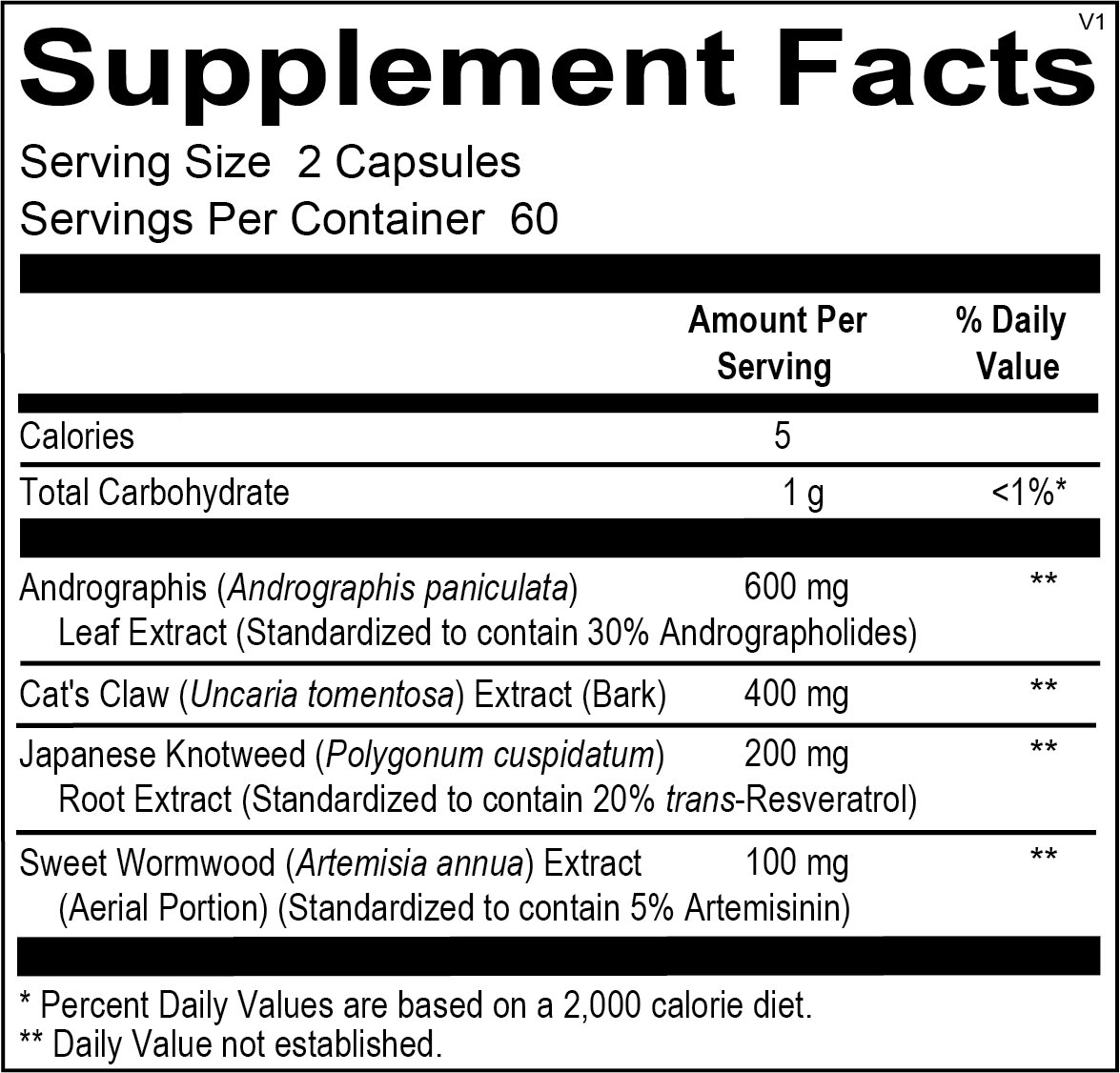 Dr. M's supplements: Vitalcidal