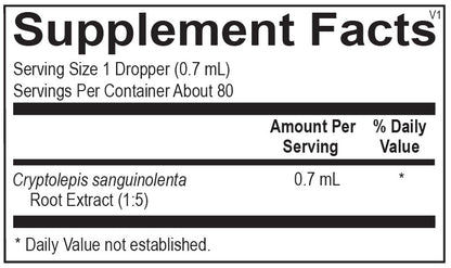 Dr. M's supplements: Cryptolepis