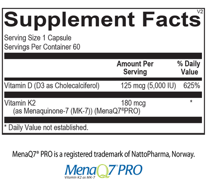 Dr. M's supplements: K + D Flex Force Max