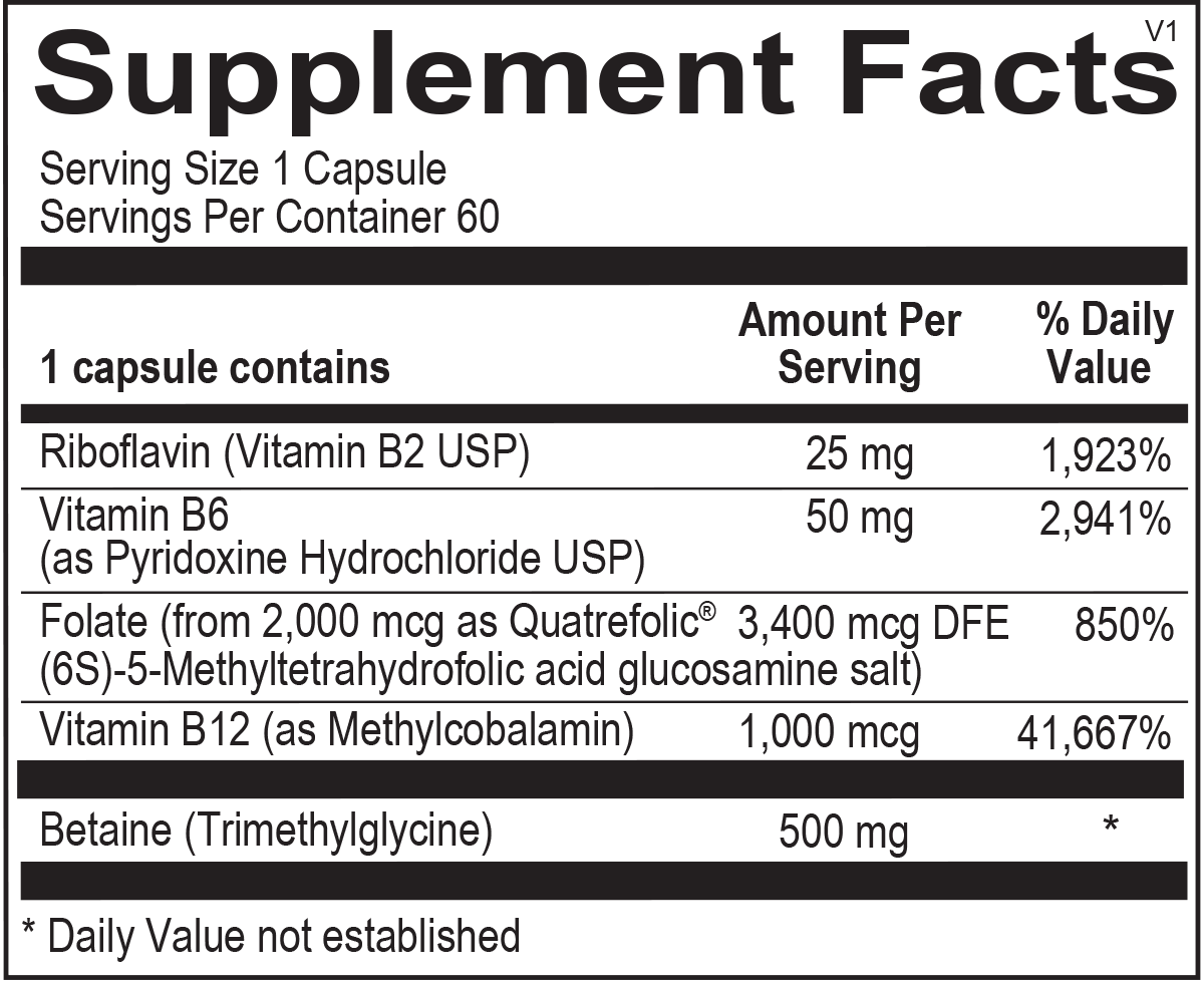 Dr. M's supplements: Methyl Supreme