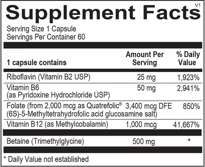 Dr. M's supplements: Methyl Supreme