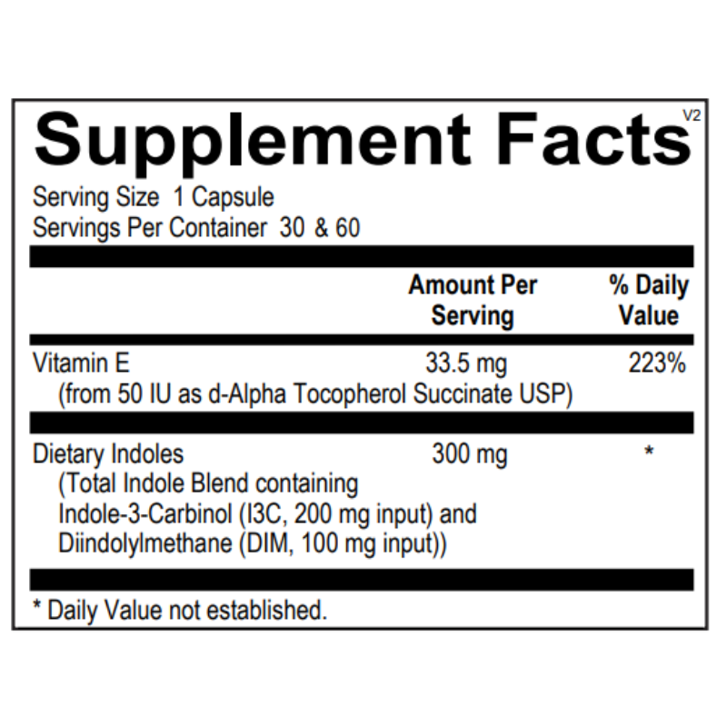 Dr. M's supplements: DIM