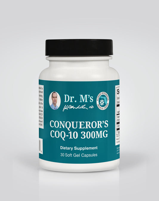 Dr. M's supplements: Conqueror's COQ-10 300MG