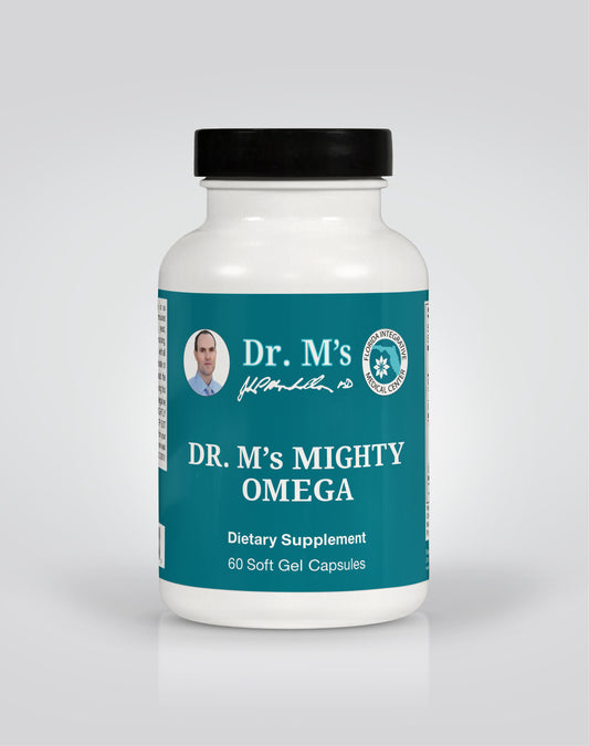 Dr. M's supplements: Mighty Omega