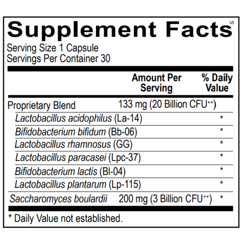 Dr. M's supplements: Flora Flow