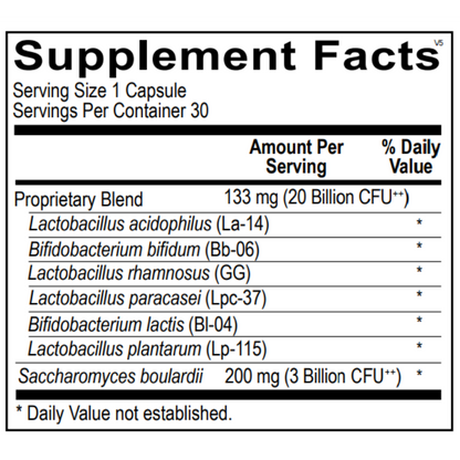 Dr. M's supplements: Flora Flow